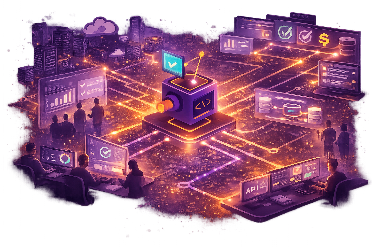 Teams operating at enterprise scale visualization